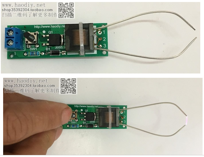 Arc Point Smoking Lighter Inverter Boost High Pressure Generator Diy Small Fabrication Kit Module