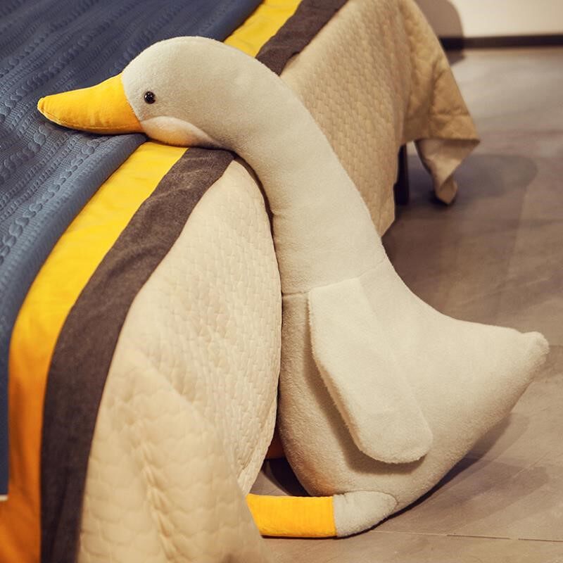 Big White Goose doll plush toy large net red cute girl holding super soft duck Doll Doll pillow