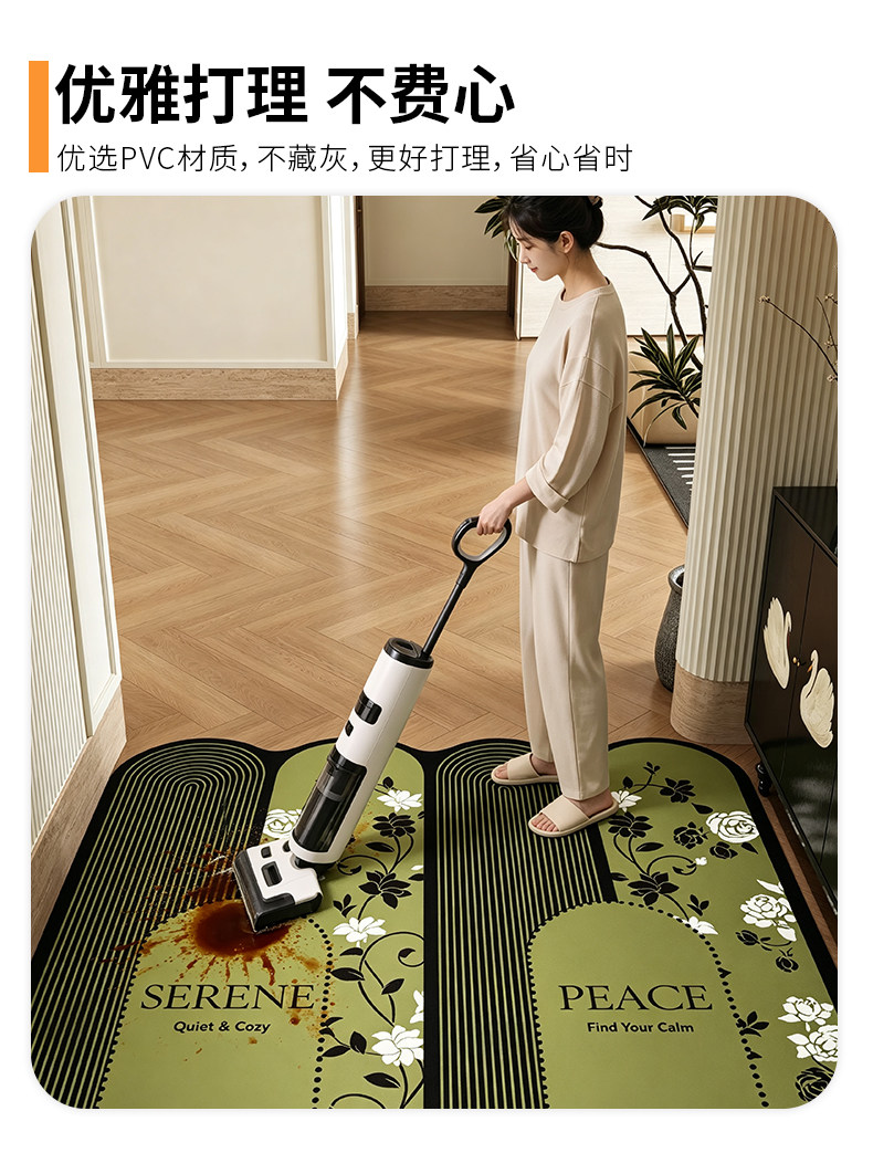 2026 New Model Entryway Doormat, Medieval Style Leather Entrance Mat, Non-Slip, Dirt-Resistant, Customizable, Wholesale Entryway Carpet