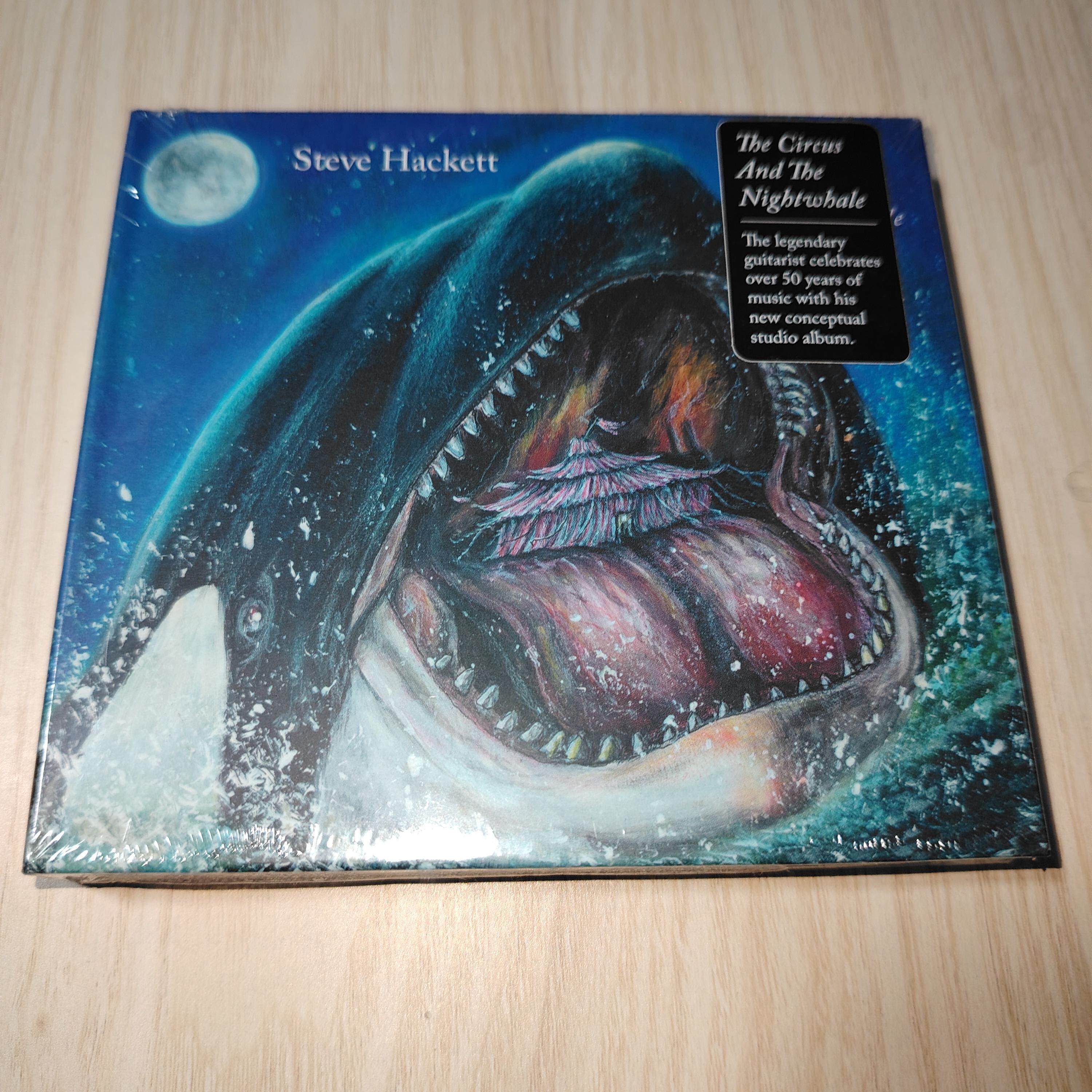 Авангардный метал, 62 совершенно новых альбома Стива Хакетта "Цирк" и CD+BD Blu-ray Изображение 1