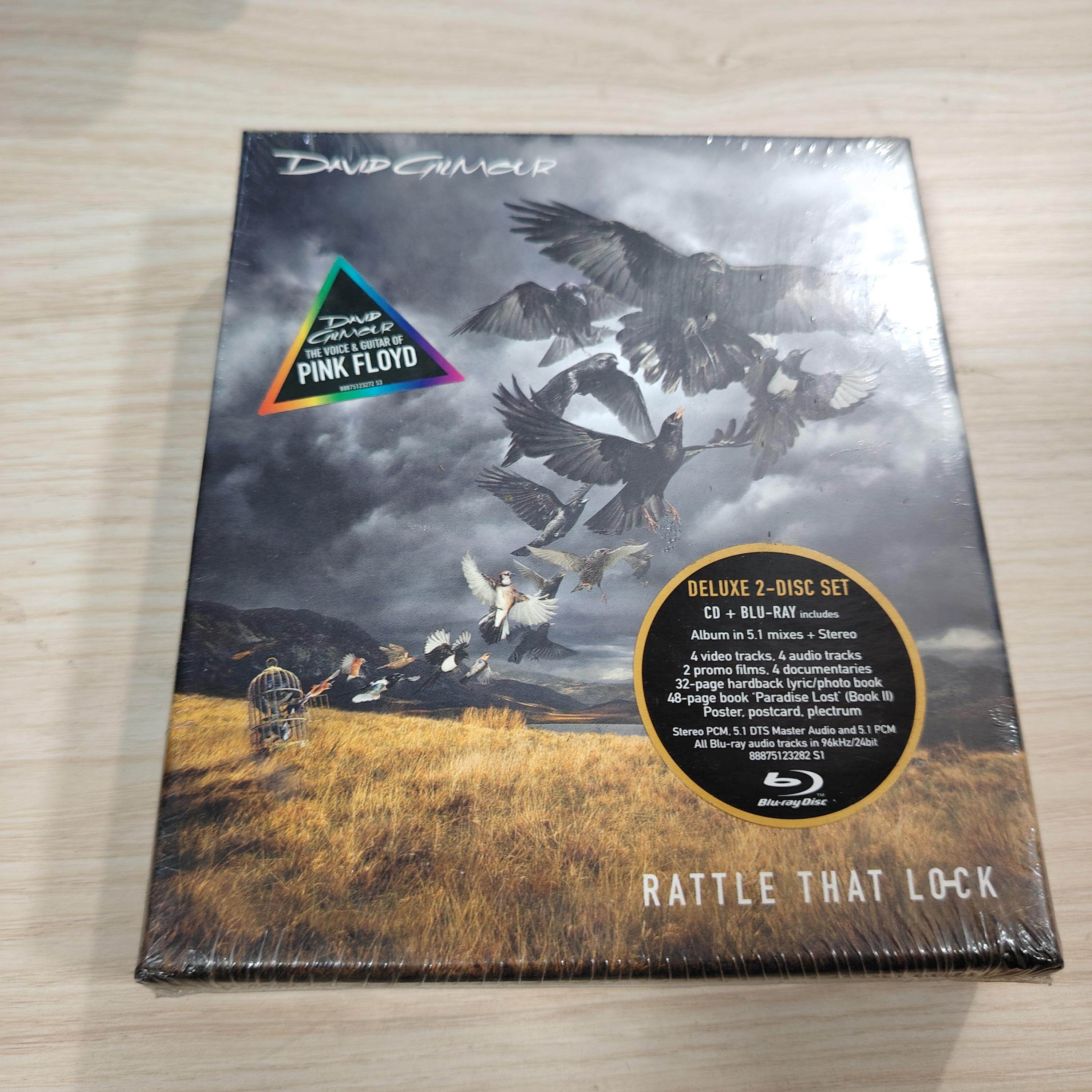 Blu-ray 001 Pink Floyd Дэвид Гилмор Гремит замком Нераспечатанный CD+2BD Изображение 1