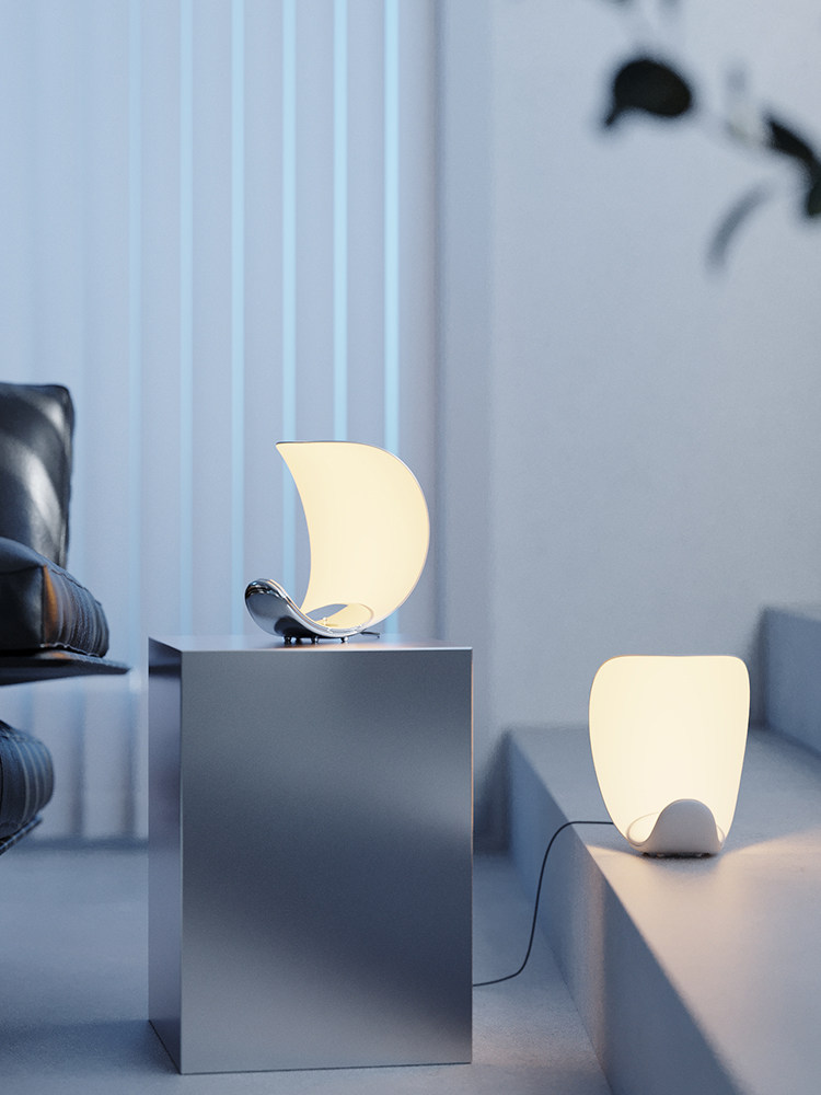 Nordic in ambience tablelight bedroom decorative lighting lighting lightweight luxury dimming moon light