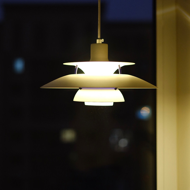 Nordic Danish designer restaurant chandelier simple modern bedroom bedside lamp classic decoration bar PH5 chandelier