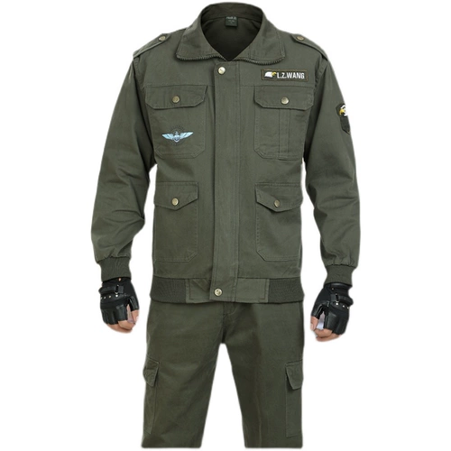 Осенний хлопковый износостойкий комбинезон, камуфляжная униформа, защита от ожогов, делается под заказ