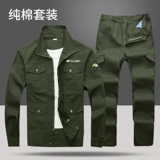 Осенний хлопковый износостойкий комбинезон, камуфляжная униформа, защита от ожогов, делается под заказ