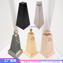 Stainless steel road cones reflective cones isolation pier roadblocks custom-made no parking no parking road cones ice cream cones