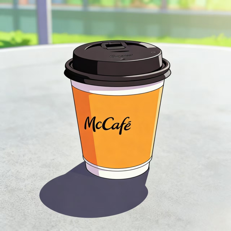Mcdonald's Self-Service Ordering - Mccoffee Iced Americano and Hot Americano Are a Must-Drink, Only Available at Mccoffee Restaurants