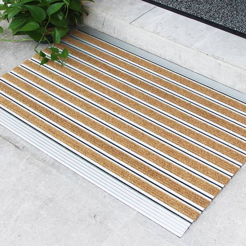 BI Suzhou ENGINEERING MATERIALS ASH HOME ENTRANCE FREE OF INSTALLATION TILED ALUMINUM ALLOY DUST REMOVAL GROUND MAT 5