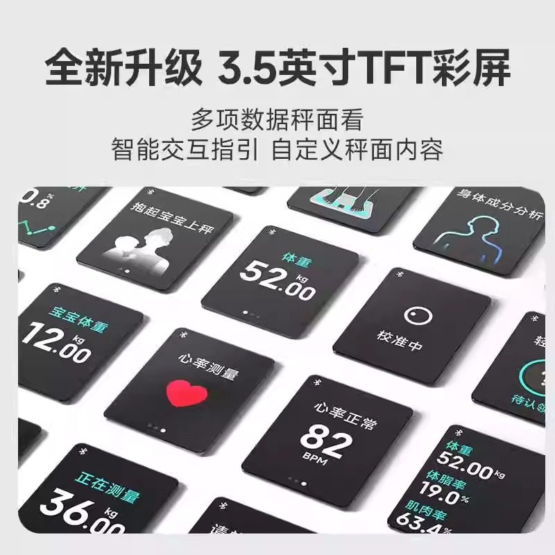Xiaomi Mijia Body Fat Scale S400 Pro Electronic Scale Health Home Fitness Weight Loss Smart Accurate Weight Scale