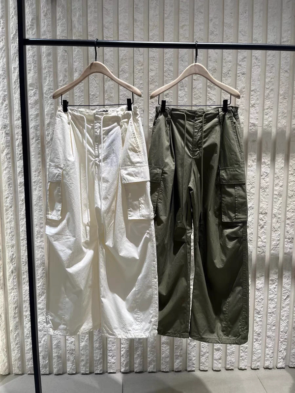 Mo Kejia Genuine Magic Pants Summer New High-Waisted Parachute Pants Cargo Pants Mbe2Pat025 Waterproof Cotton Mo Kejia Genuine Magic Pants Summer New High-Waisted Parachute Pants Cargo Pants Mbe2Pat025 Waterproof Cotton