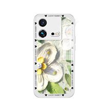 Coque de téléphone mobile iqooneo8pro néo7 manche de protection néo6 verre H35 huile peint fleurs néo5 silicone gel 7se Avancé 7 Racing Speed Version Personnalité néo3 Jane about 5 live