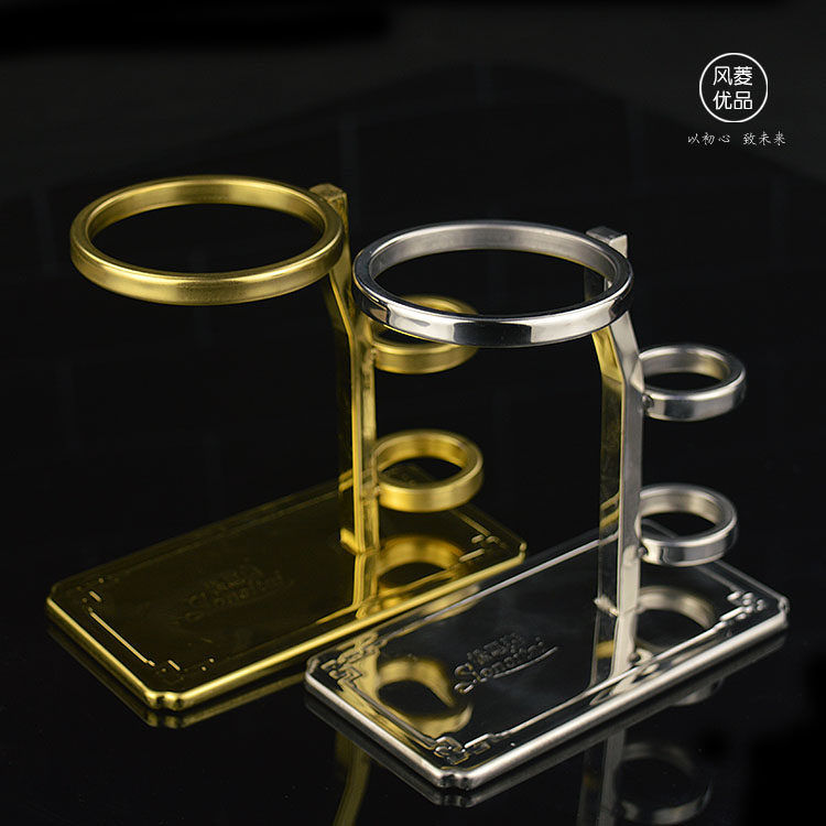 Heat Resistant Glass Fair Cup Stainless Steel Easy Foam Rack Sloth Tea Rack Tea Leak Tea Clamp Tea Set Accessories Tea Holder