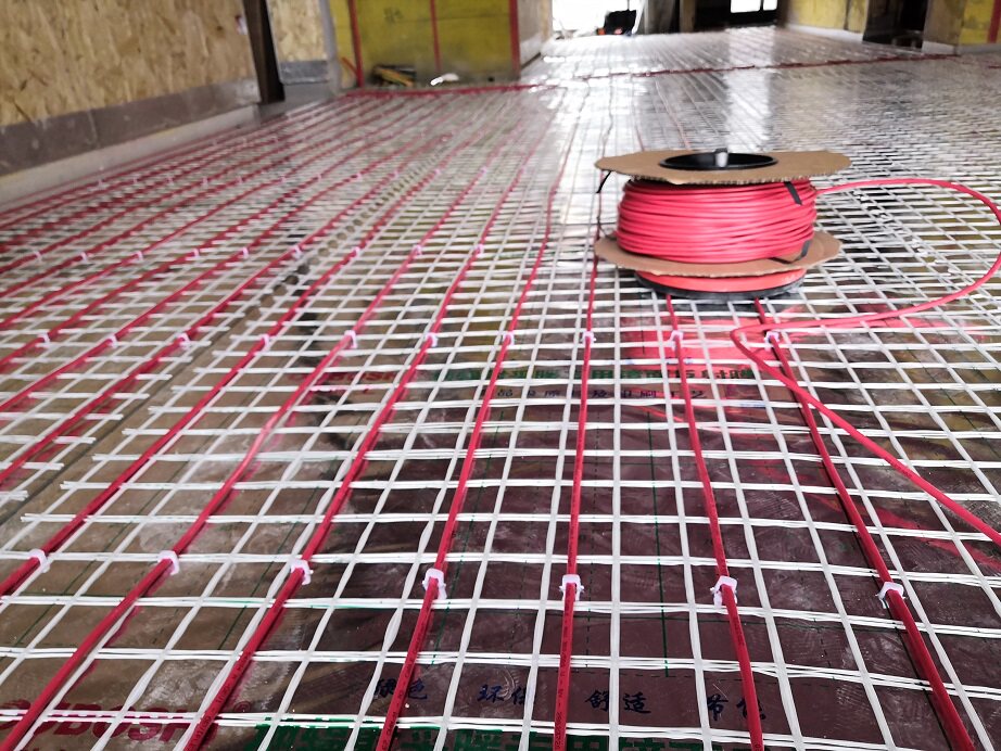 Electric heating home full set of equipment Danfoss floor heating imported high-end heating cable national quality front door installation