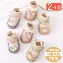 Baby Floor Socks Non-slip Soft Bottom Early Teaching Steps Children Indoor Shoes Socks Spring Autumn Thin baby Toddlers Sox