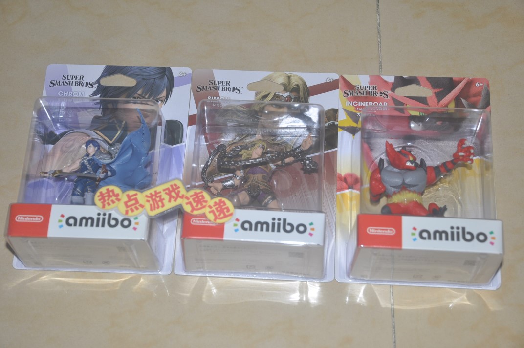 New Japanese Spot Amiibo Nintendo Chaos Series 2018-2019