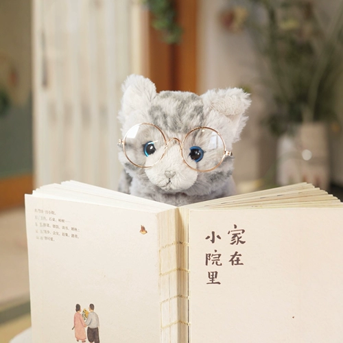 Японская реалистичная плюшевая игрушка, милая кукла, кот, подарок на день рождения