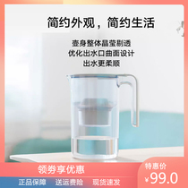 Xiaomi Mijia filter kettle Household water purifier Kitchen tap water non-direct drinking filter Portable water purification cup filter element