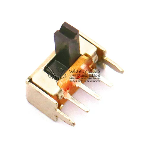 Пятифутовый выключатель SK-12D07 1P2T Обычно используемый боковой раздвижный переключатель (20)