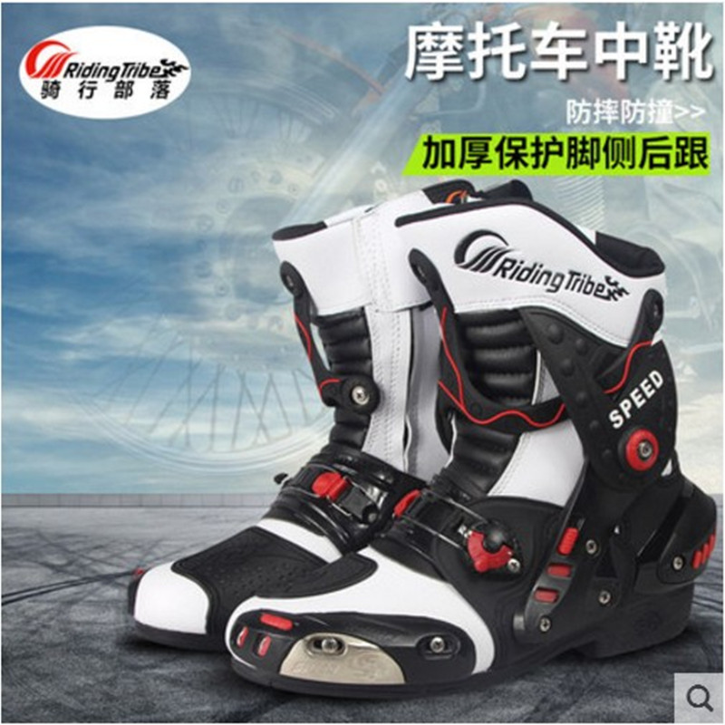 Riding shoes men's motorcycle boots summer and winter four seasons anti-fall anti-slip racing boots off-road road motorcycle shoes equipment
