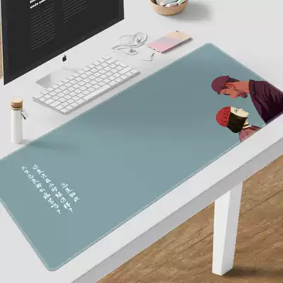 This killer is not too cold mouse pad oversized waterproof table pad Uncle Loli mouse pad can be customized picture