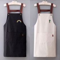 L Apron Catering Exclusive Superior Good Looking Stylish Water Drain Han Style Kitchen Clothes Apron Waistcoat Waterproof Thin