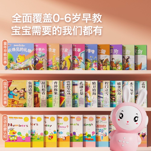 Обучающая машина для раннего возраста, кролик, музыкальная игрушка, обучение