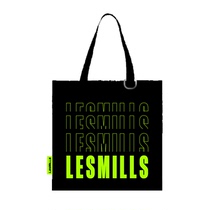 (New product) LESMILLS LESMILLS canvas bag casual and fashionable shoulder portable storage reusable bag for men and women