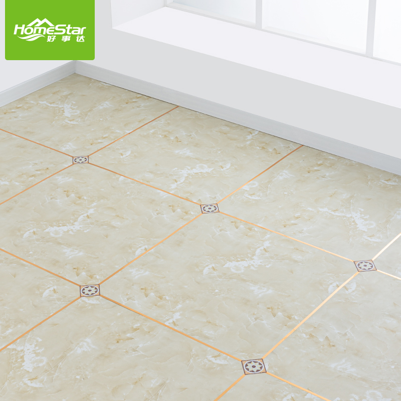 Allstate tile sticker paper diagonal stickers waterproof wear-resistant floor stickers living room floor beautiful seam decorative floor stickers self-adhesive