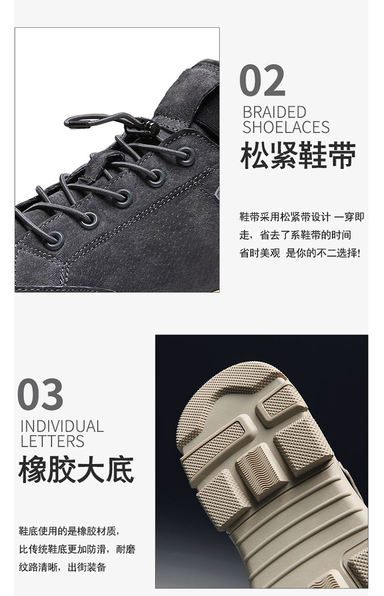 Martin boots của nam giới giày dụng cụ cắt thấp giày bốt ngắn Anh giày nam 2020 mới mùa thu giày cao cổ nam - Giày ống