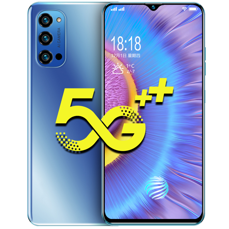 5G full network dual - card dual - stand 6 inch large screen smart motion anti - shake face recognition Android learning game mobile phone