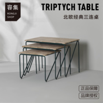 Junset Denmark imported tea table PLEASE WAIT to be SEATED Three sets Nordic creative light extravaganza