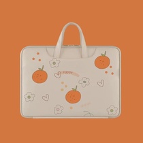 Laptop handbag applicable Apple macbook Xiaomi air13 3 notebook 14 inch Lenovo 15 6 computer cute liner bag female hand small freshener woman fashion 16 inch woman