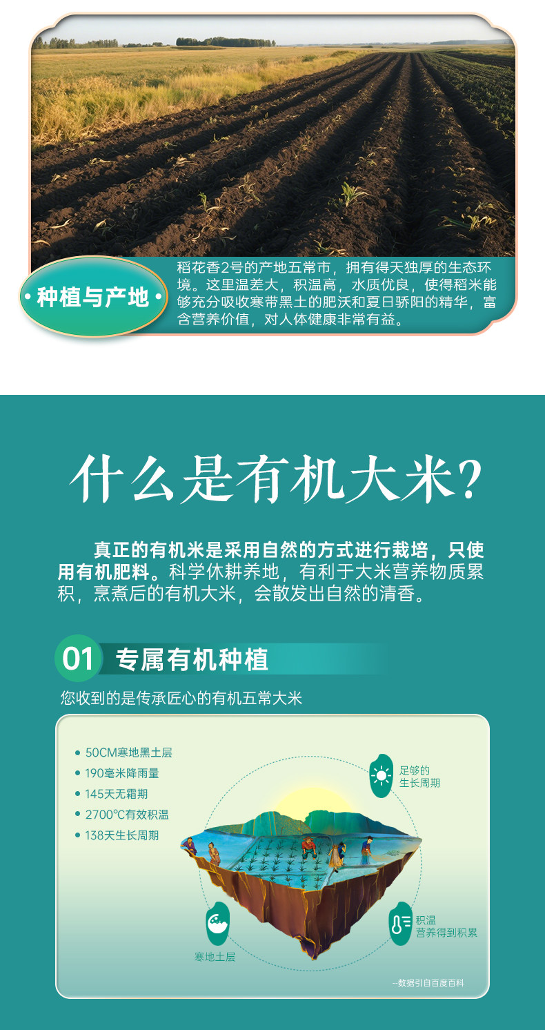安享好物 安享S级粳米-袁谷五常 有机大米 国标 