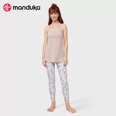 Manduka Essential Printed Yoga Pants Women's Printed High Waist Fitness Tight Hip Interior Pants