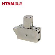 DK637 buckle impact button lock train subway cash machine self-service machine nickel-plated square lock collision lock