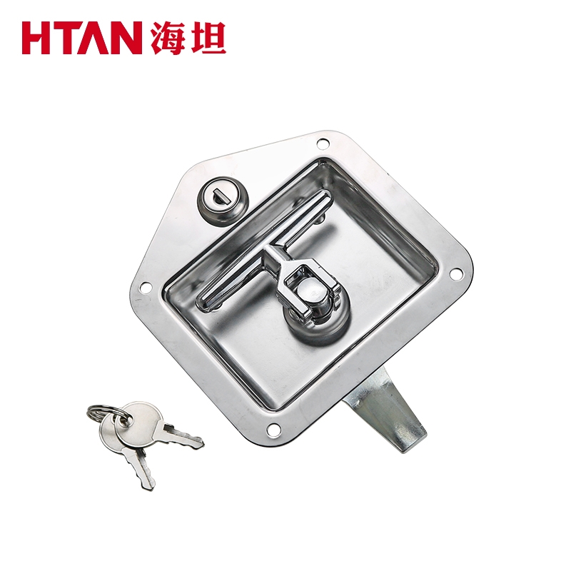 MS858 lock host shell enclosure mechanical engineering car container caravan generator set 304 stainless steel panel lock