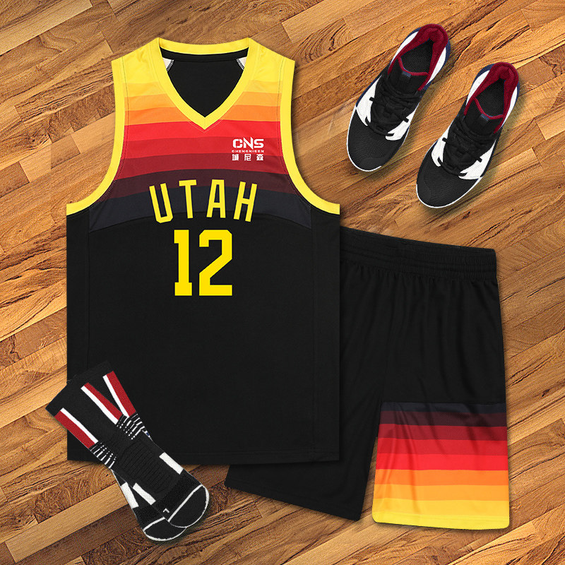 Basketball uniform suit men's jersey custom women's summer student sports training competition vest printing number team uniforms