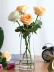 Ngựa say bình gỗ Chuông cắt hoa Nhật Bản bình hoa thủy tinh trong suốt lớn cực lớn ngoại cỡ 60 cm Fu Hui tre - Vase / Bồn hoa & Kệ