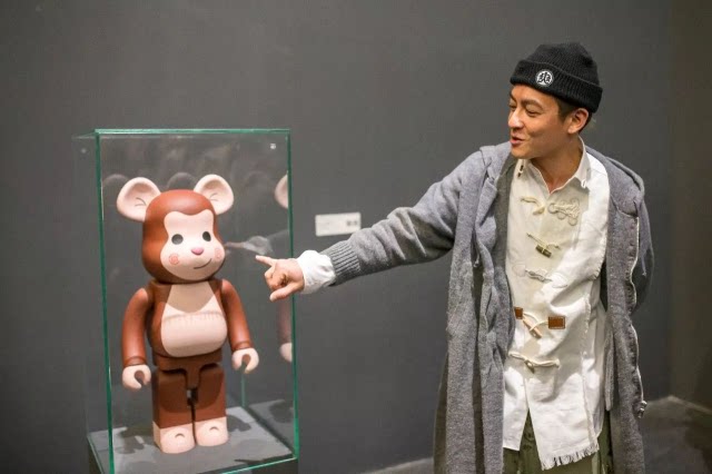 BE@RBRICK building block bear Edison Chen CLOT a monkey bearbrick doll gift model 400%