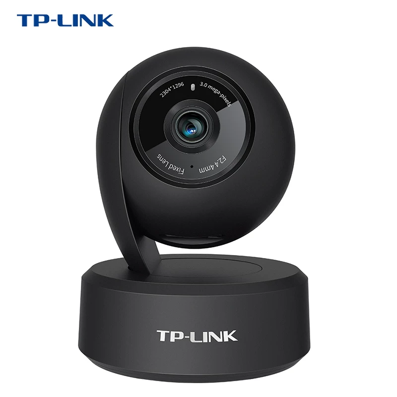 Беспроводная камера TP-LINK WiFi, мониторинг по смартфону, потолочная лампа, маленький дом 360-градусный панорамный HD ночное видение внутри и снаружи, зум, интеллектуальное отслеживание монитор ipc43an