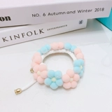 Чокер, ожерелье, плавательный круг для шеи, плетеный аксессуар, шарф, кот, домашний питомец