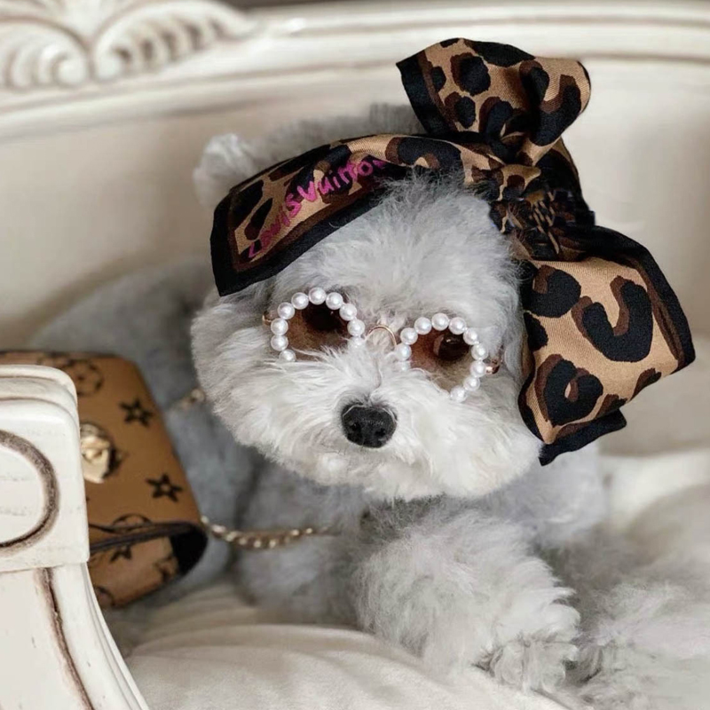 Pet Cat Glasses Retro Jugglers Cool Photo Props Kitty Sunglasses Teddy Tide Personality Glasses Ornament Dog Glasses