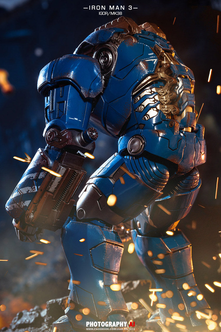 アイアンマンのコレクタブルフィギュア,コレクタブルアクション