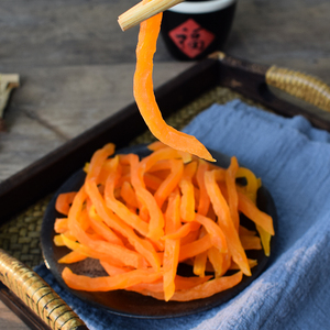 红东连城地瓜干软糯香甜红玉无糖紫薯干