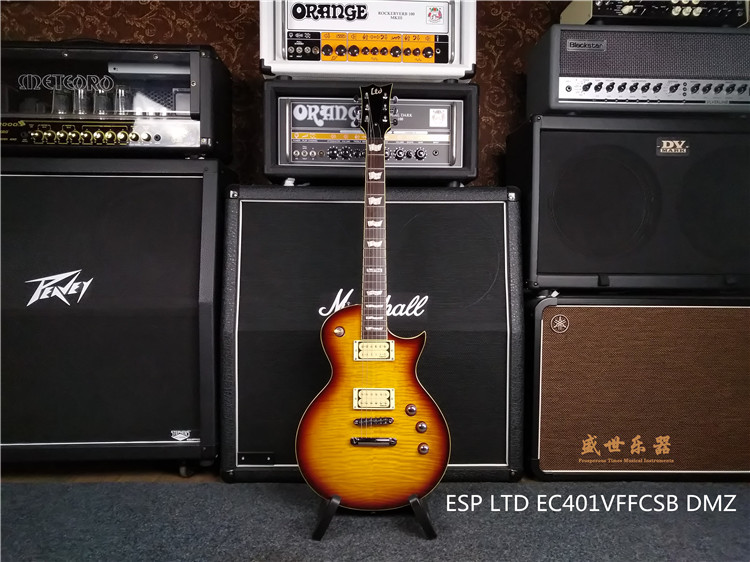 Shengsei instrument ESP LTD EC401VFFCSBDMZ rock metal DiMarzio pickup electric guitar