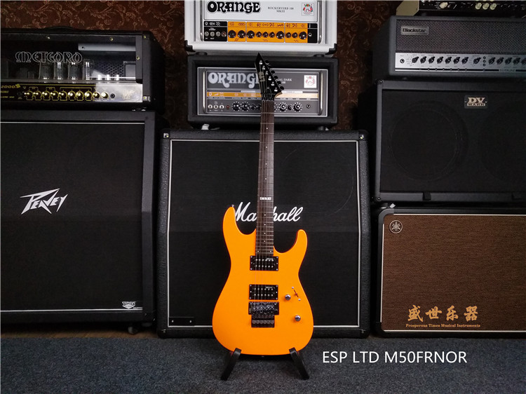 Shengsei instrument ESP LTD M50FRNOR rock metal orange bright light double rocking electric guitar