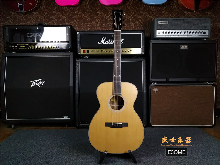 The Sheng Musical instrument Eastman Eastman Eastman E3OME Full veneer Folk Guitar Siditi Kyun Cedar Wood
