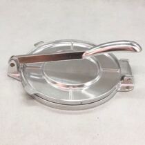 Cake press round Baiji bun cake press manual cake press stainless steel cake press hand press household artifact