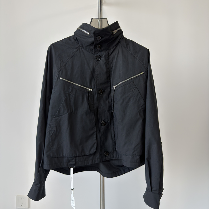 Lem25Ss Old Money Style Parachute Water-Repellent Jacket
