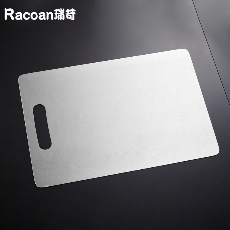 304 stainless steel cheeseboard thickened case plate antibacterial and mildew-proof domestic kitchen chopping bifacial chopping rolling and kneading